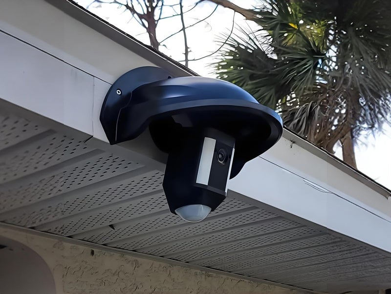 Coolotic Universal Sunshade Rainshade Cameras Cover Shield, Security Cam Protective Roof for CCTV Surveillance Camera Hikvision/Nest/Ring/Arlo/Dome/Bullet (Sun Rain Cover(1PCS Black)) - Image 5
